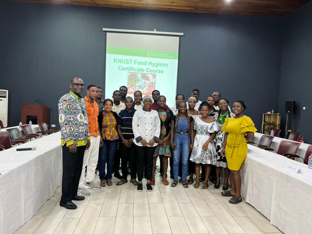 KNUST Food Hygiene course at AQUA SAFARI