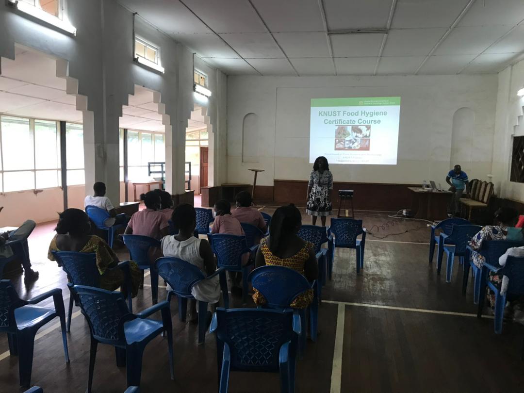 KNUST Food Hygiene course at SAMATEX