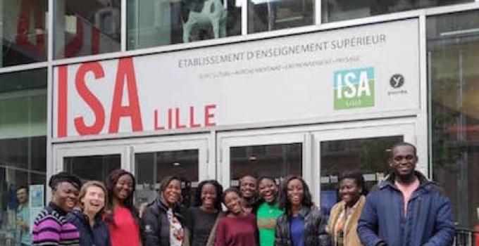 Dr. (Mrs) Faustina Dufie Wireko-Manu visits ISA 