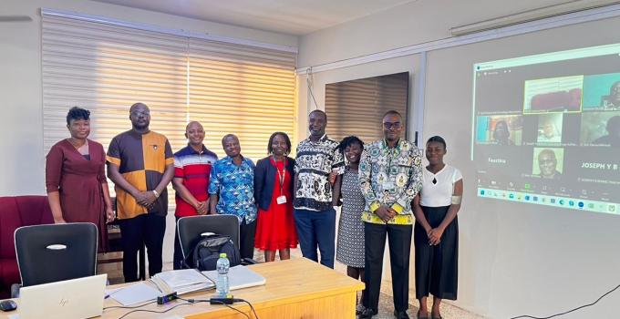 FST engages Dr. Paul Kwadwo Addo​ for Course Outline Training