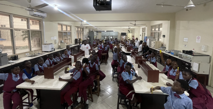 The Department of Food Science and Technology hosts students from Western Link Educational Complex