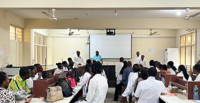 MSc FQM PRACTICAL SESSIONS ONGOING AT THE FST LABS-KNUST